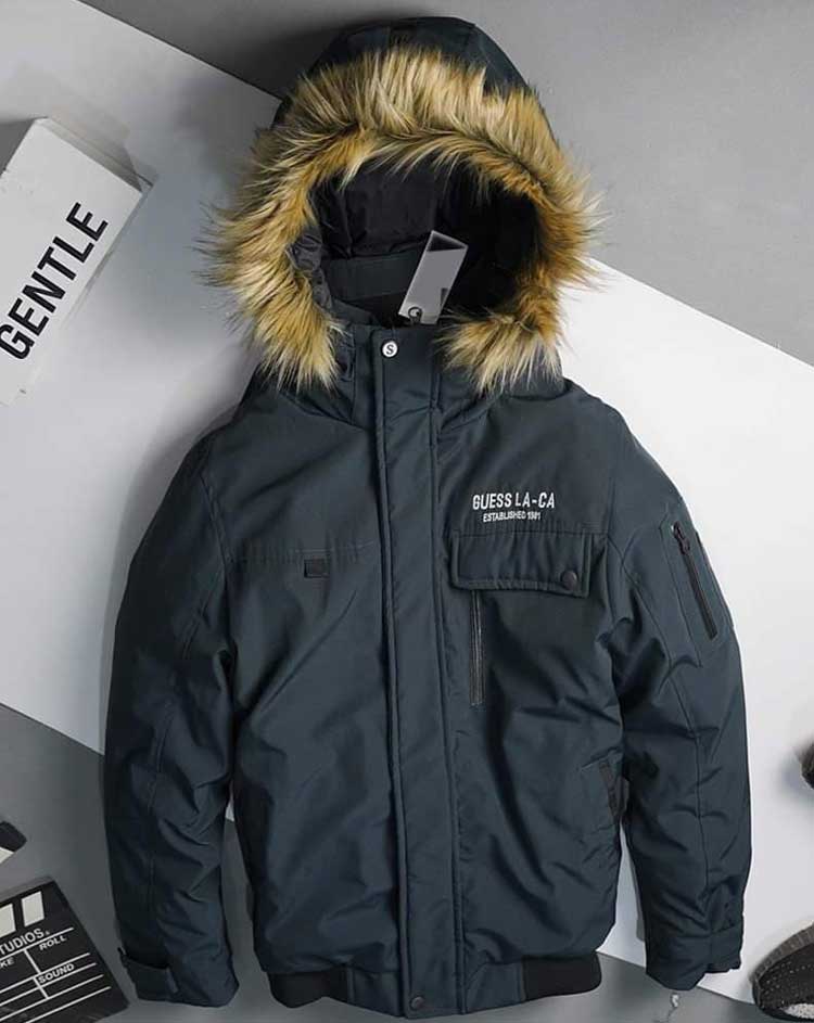 phối đồ với áo khoác parka nam