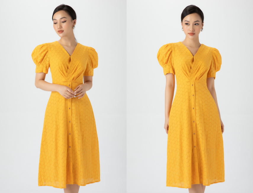 Pháp văn taro tím tay áo bong bóng váy dài 2020 hè mới Hepburn phong cách  eo nhỏ váy hoa nhỏ - Sản phẩm HOT 🆘 Kho Hàng Tàu | Đặt hàng
