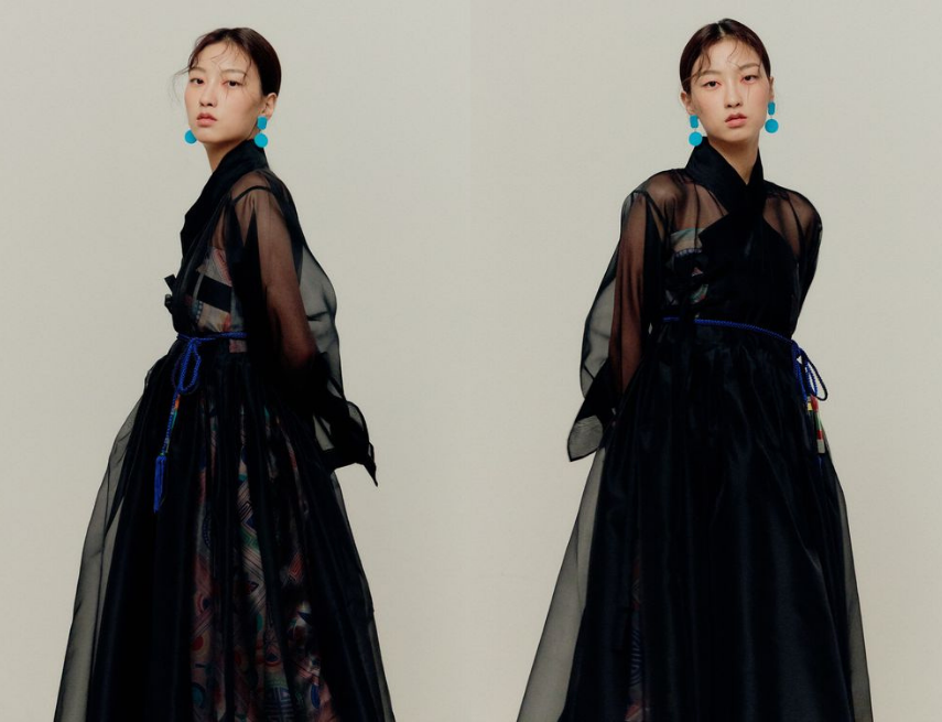 Váy cưới Hàn Quốc đơn giản thiết kế tay ngắn #1073